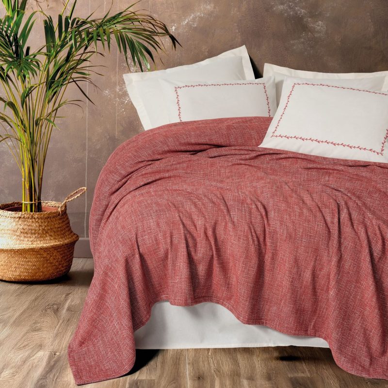 Loom - Claret Red – Двоен Пике комплет