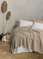 Vilo - Beige – Дупла Пике постелнина