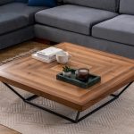 Cora - Walnut – Маса за кафе