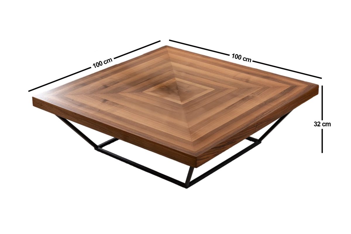 Cora - Walnut – Маса за кафе - Image 5