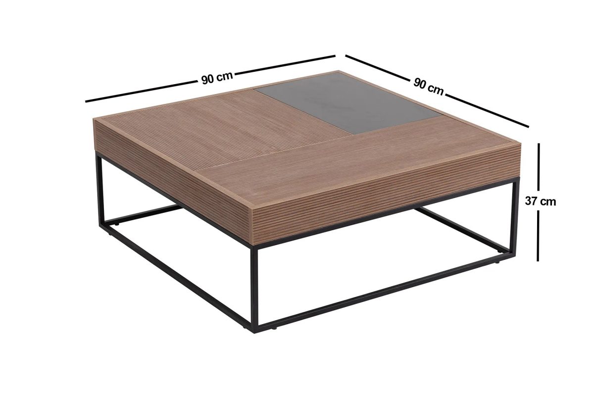 Lena - Walnut – Маса за кафе - Image 9