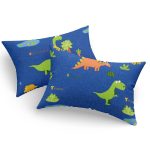 Dinolar - Dark Blue – Комплет навлаки за перница (2 парчиња)