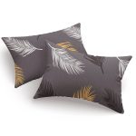 Olivia - Gold, Grey vPoly – Комплет навлаки за перница (2 парчиња)