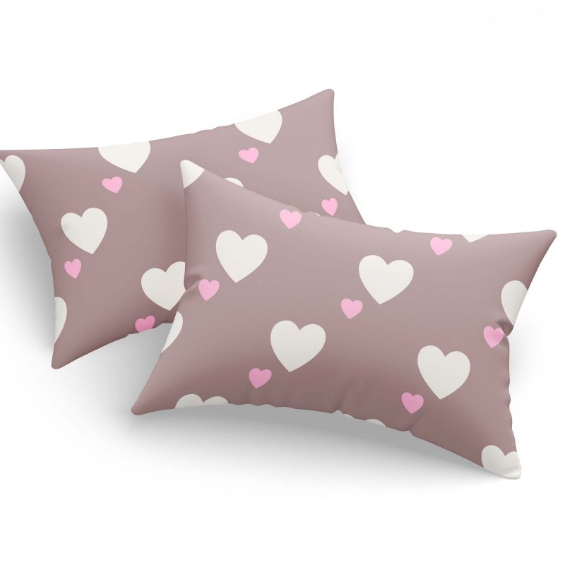 Herz - Dusty Rose – Комплет навлаки за перница (2 парчиња)