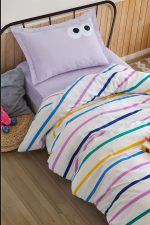 Funny - Lilac – Комплет навлаки за перница Оксфорд (2 парчиња)