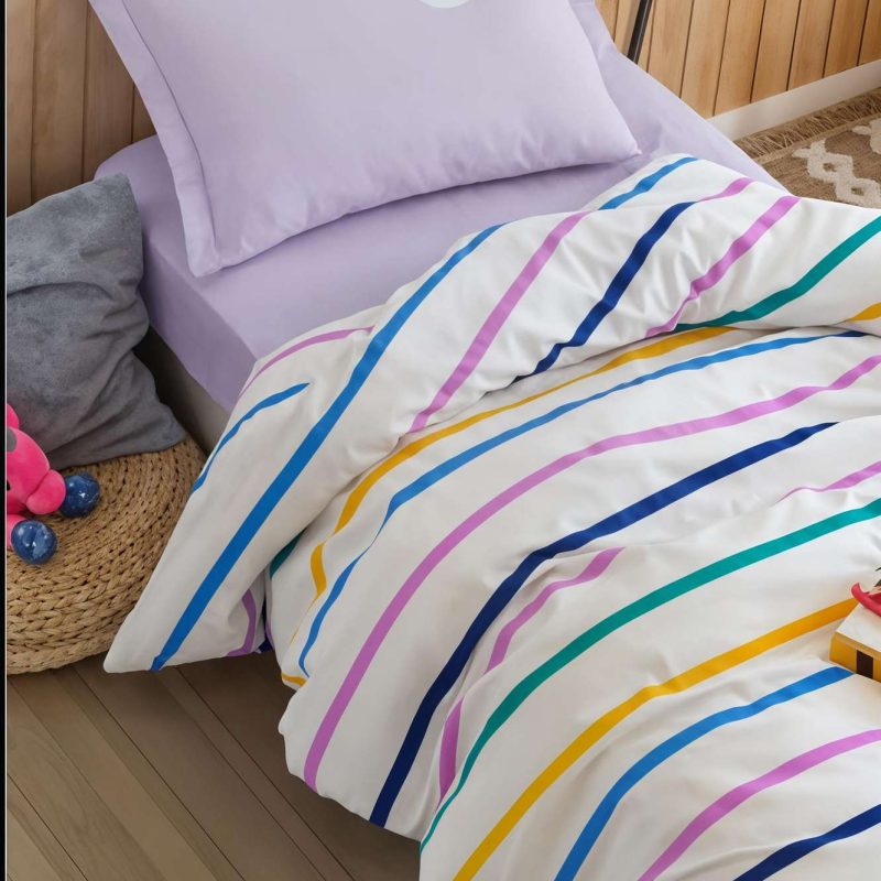 Funny - Lilac – Комплет навлаки за перница Оксфорд (2 парчиња)