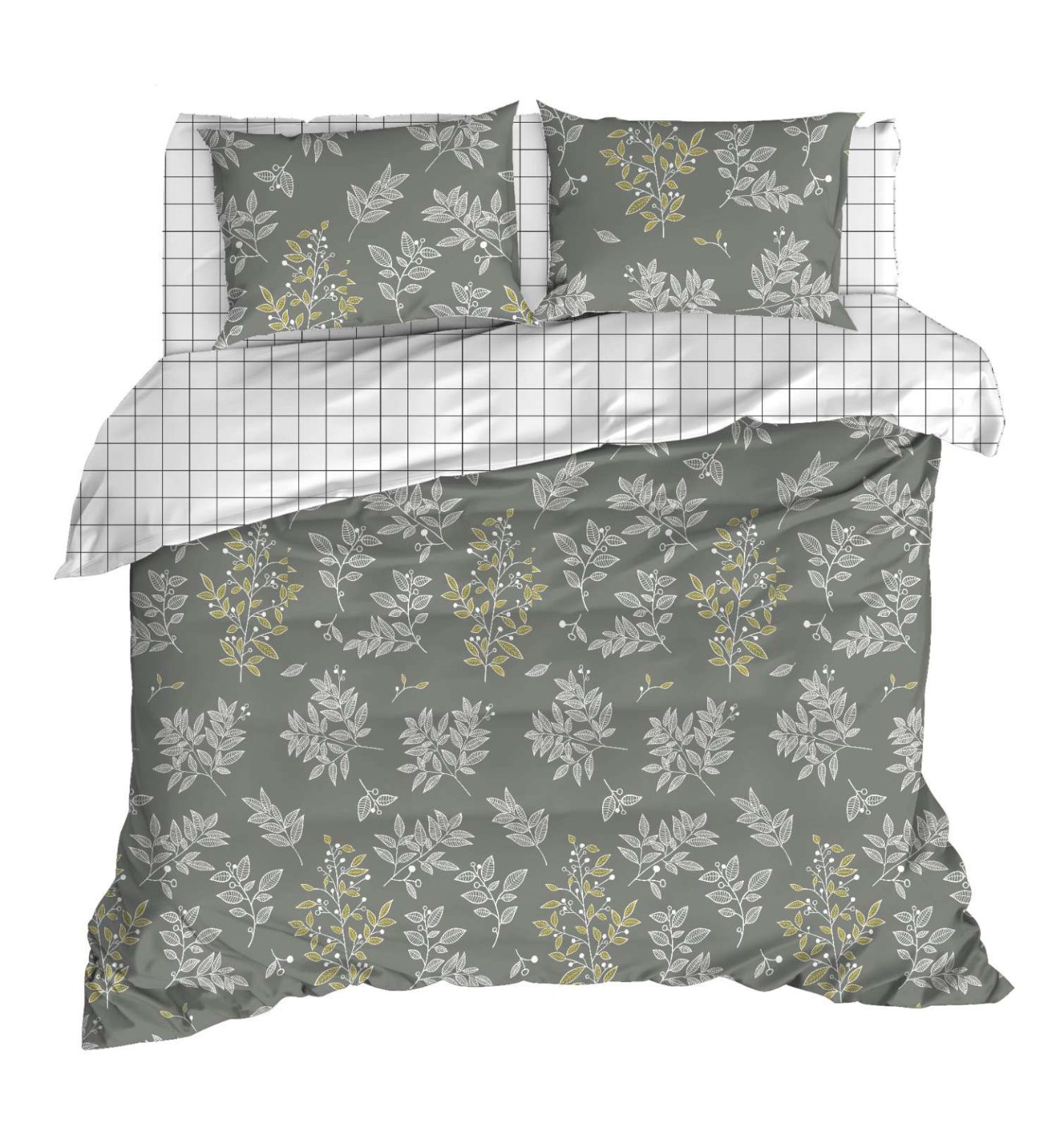 LineLeaf - Green – Дупла постелнина - Image 3