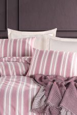 Soft Line - Claret Red – Дупла постелнина - Image 3