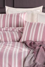 Soft Line - Claret Red – Дупла постелнина - Image 4