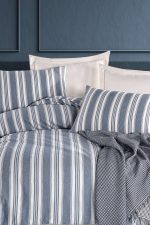 Soft Line - Navy – Дупла постелнина - Image 3