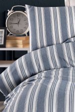 Soft Line - Navy – Дупла постелнина - Image 5