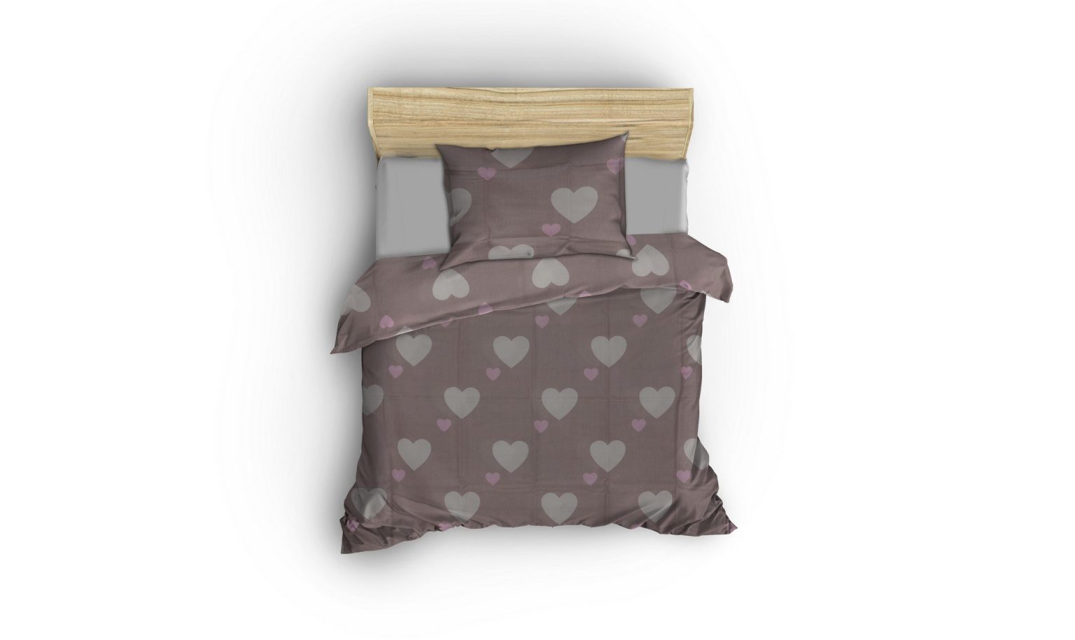 Herz - Dusty Rose – Дупла постелнина - Image 2