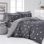 Üçgen - Grey – Дупла постелнина