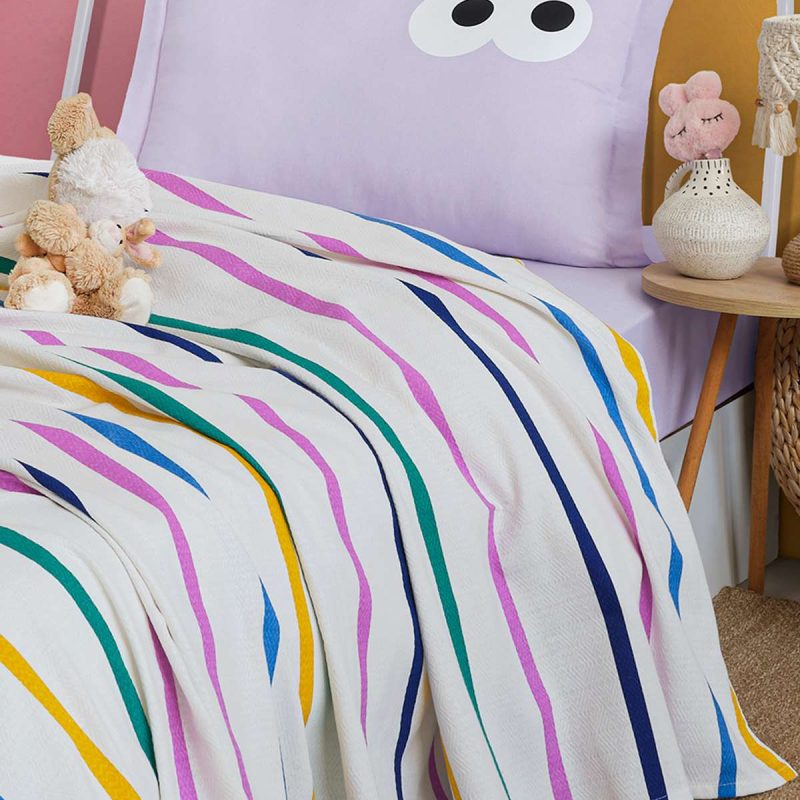 Funny - Lilac – Сет единечни пике прекривачи