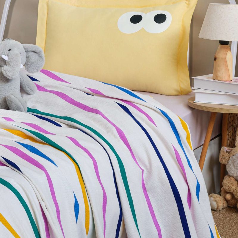 Funny - Yellow – Сет единечни пике прекривачи