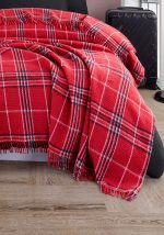 Warm Soft - Red – Единечно ќебе - Image 2