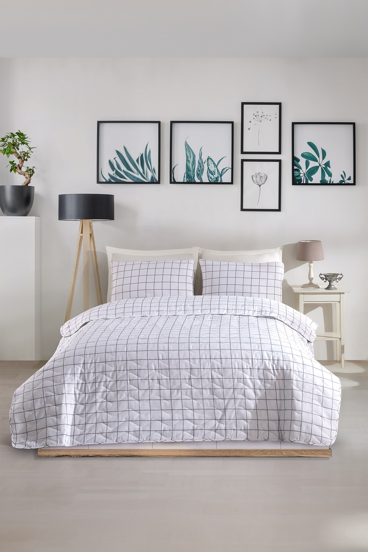 143EPJ755320-201.jpg Artus - Grey – Сет Дупли прекривач и навлака за перница - Image 1