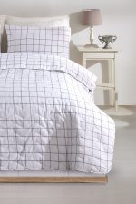 Artus - Grey – Сет Дупли прекривач и навлака за перница - Image 2