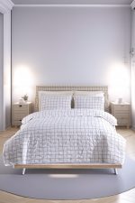 Artus - Grey – Сет Дупли прекривач и навлака за перница - Image 3