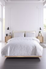 Artus - Grey – Сет Дупли прекривач и навлака за перница - Image 4