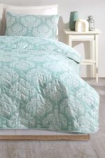 Post - Water Green – Сет Дупли прекривач и навлака за перница - Image 3