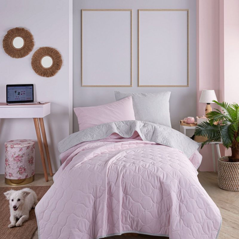 Solid - Powder, Grey – Комплет единечни прекривки