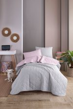 Solid - Powder, Grey – Комплет единечни прекривки - Image 2