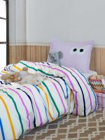 Funny - Lilac – Сет јорганска навлака и навлака за перница 140*200