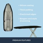 Ibc 18 x 49 - Black – Прекривка за даска за пеглање - Image 2