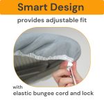 Ibc 18 x 49 - Silver – Прекривка за даска за пеглање - Image 6