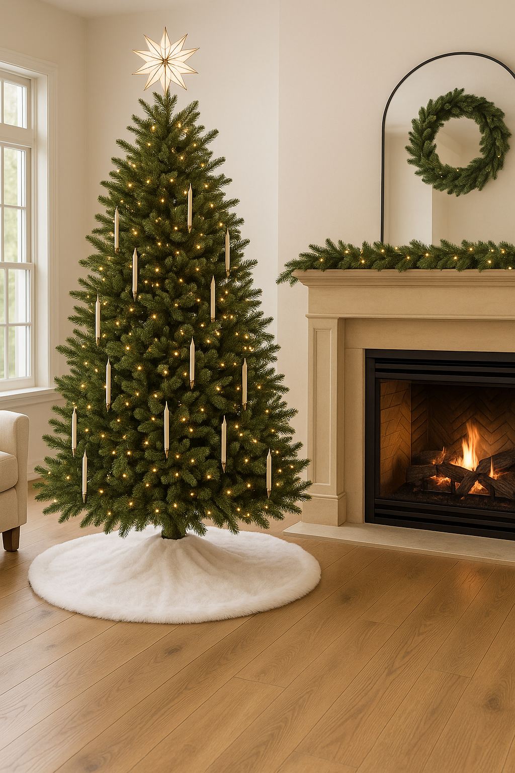 150CRG154420-201.jpg Yilbasi - Off White 6 – Килим за новогодишна елка - Image 1