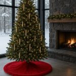 Yilbasi - Red 8 – Килим за новогодишна елка