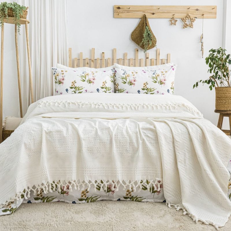 Viola - Cream – Двоен Пике комплет