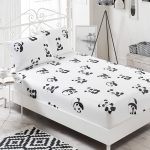 Panda – Сет од дупли чаршав(160*200*20) со навлаки за перници