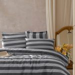 Max Yollu Saten - Black – Дупла постелнина