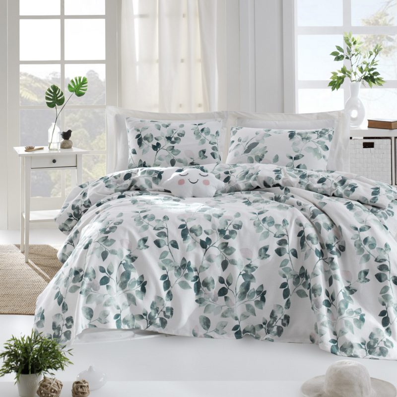 Sabine - Green – Сет единечни пике прекривачи