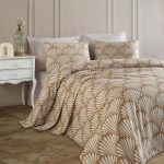 Yelpaze - Brown – Сет единечни пике прекривачи