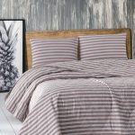 Water Yollu Saten - Brown – Дупли прекривач