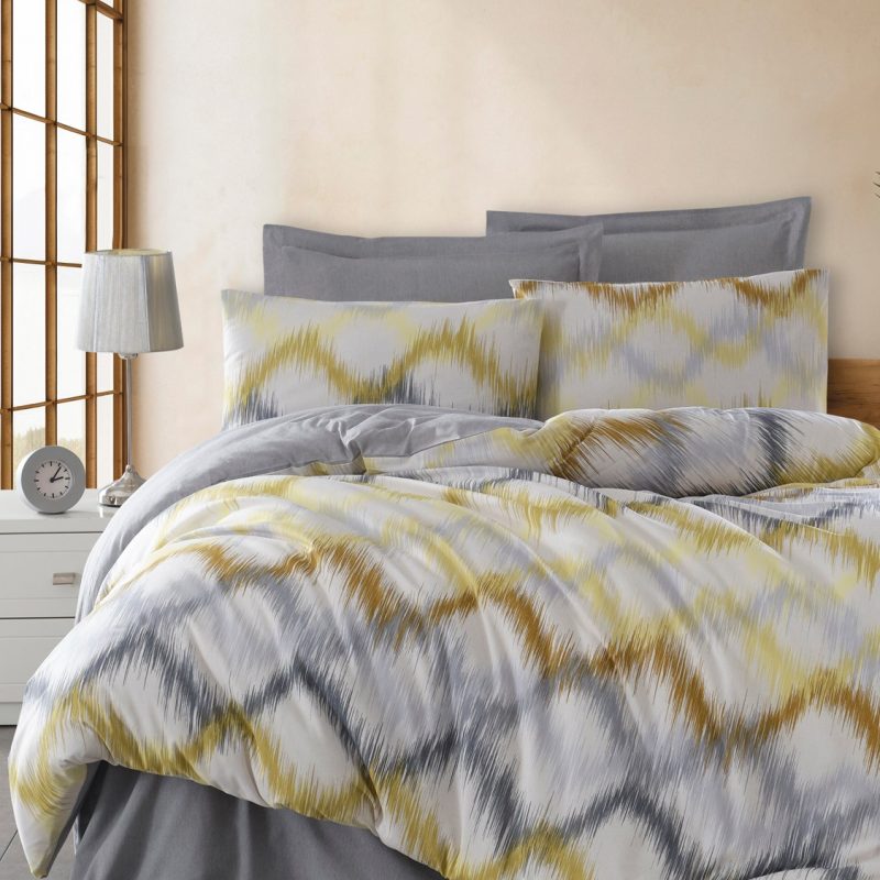 Beat - Grey, Yellow – Единечна постелнина