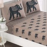 Fil - Blue – Сет од дупли чаршав(160*200*20) со навлаки за перници