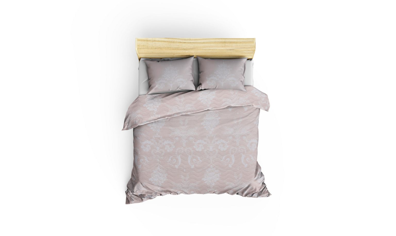 Kraliçe - Mink – Сет Дупли прекривач и навлака за перница - Image 2