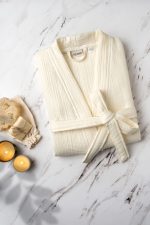 Kimono - Ecru – Унисекс бањарка - Image 2