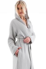 Muslin - Grey – Унисекс бањарка - Image 3