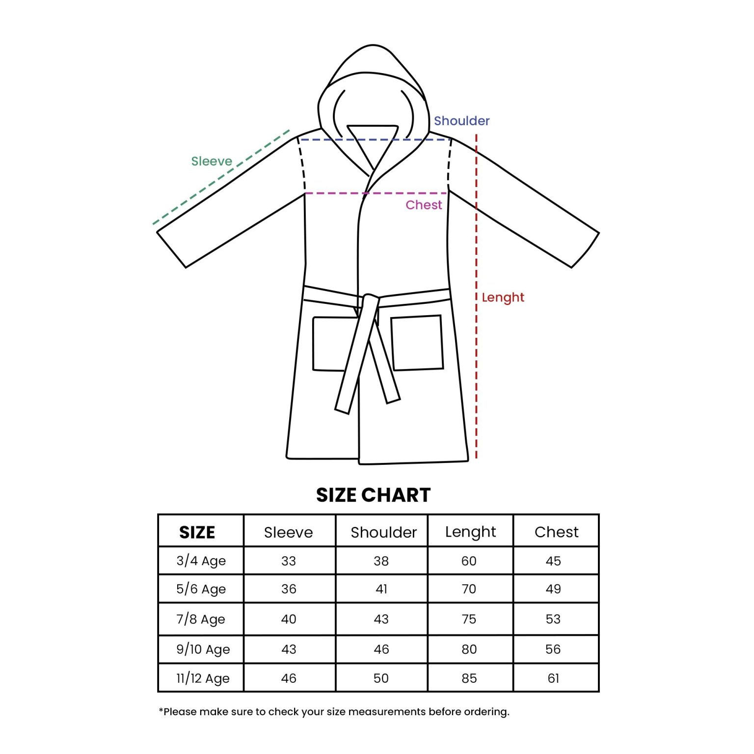 Muslin - Navy Blue – Детска бањарка - Image 5