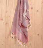 Retro - Red (60 x 110) – Фута (пешкир за плажа) - Image 2