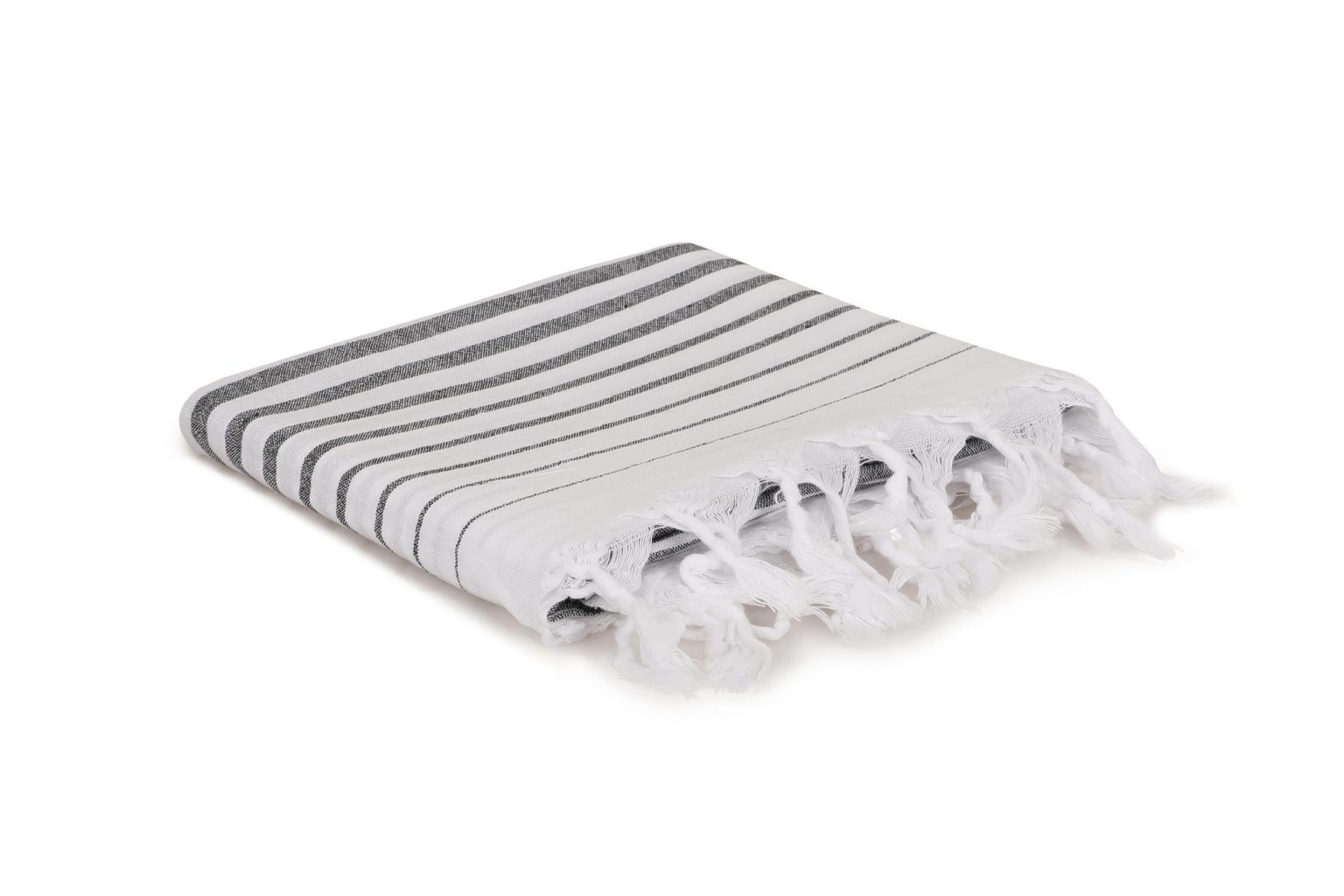 Golge - Black – Фута (пешкир за плажа) - Image 2