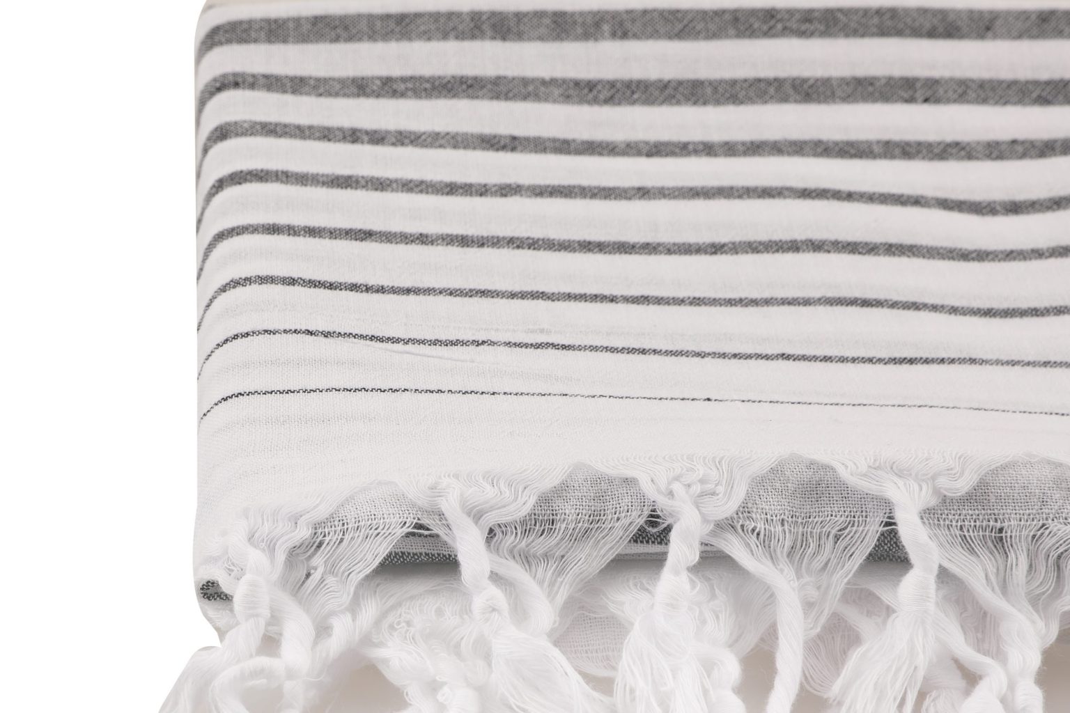 Golge - Black – Фута (пешкир за плажа) - Image 5