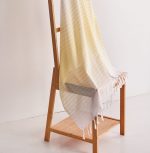 Golge - Yellow – Фута (пешкир за плажа)