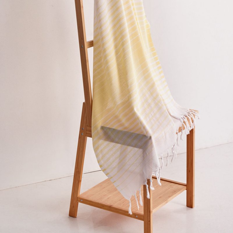 Golge - Yellow – Фута (пешкир за плажа)