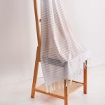 Golge - Beige – Фута (пешкир за плажа)